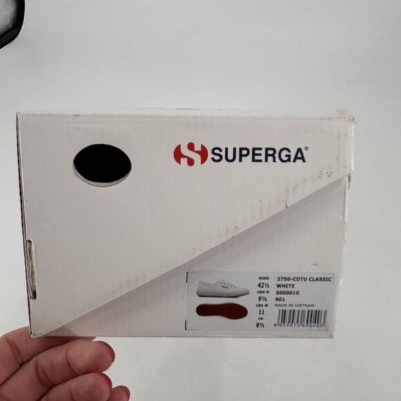 NWT Superga Womens 2750 Cotu Classic Sneakers Women’s Size 11, Mens size 9.5 - Picture 11 of 14